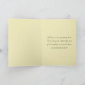 Victoriaans moeder en kleine meisje Moederdag Kaart (Binnen)