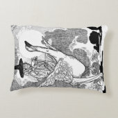  Victoriaans Moeder Goose door Charles Robinson Accent Kussen (Achterkant)