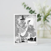  Victoriaans Moeder Goose door Charles Robinson Briefkaart (Staand voorkant)