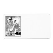  Victoriaans Moeder Goose door Charles Robinson Etiket (Voorkant)