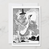  Victoriaans Moeder Goose door Charles Robinson Kaart (Voorkant)