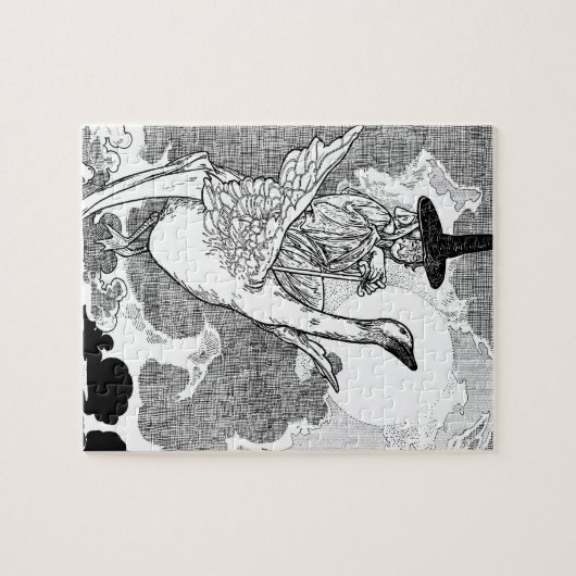  Victoriaans Moeder Goose door Charles Robinson Legpuzzel (Horizontaal)