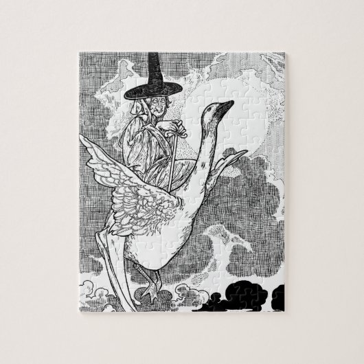  Victoriaans Moeder Goose door Charles Robinson Legpuzzel (Verticaal)