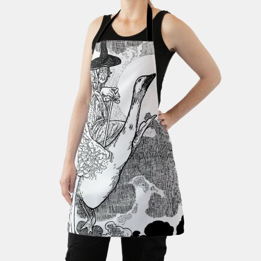  Victoriaans Moeder Goose door Charles Robinson Schort (Insitu)