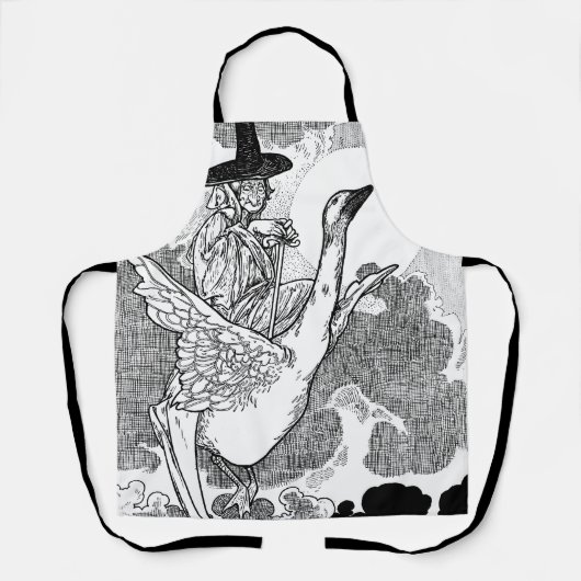  Victoriaans Moeder Goose door Charles Robinson Schort (Voorkant)