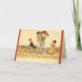 Victoriaans Moederdag Kaart (Voorkant)