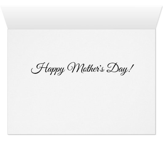 Victoriaans Moederdag Kaart - Velen voegen u toe (Binenzijde Horizontaal (Onderkant))