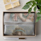 Victoriaans molenroze achtergrondse roze roze roze tissuepapier (Geschenk)