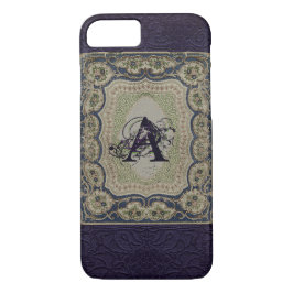 Victoriaans Monogram Boekontwerp Case-Mate iPhone Case