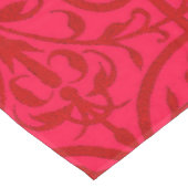 Victoriaans motief in rood tafelkleed (Gekanteld)