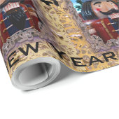 Victoriaans Mr Nutkraker Customize Cadeaupapier (Rol Hoek)