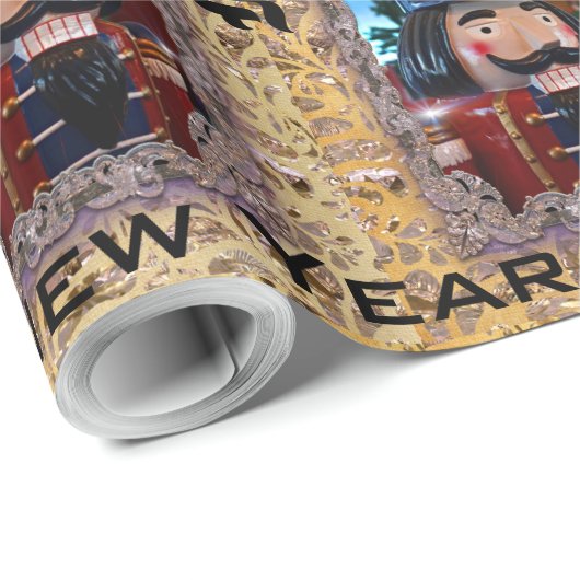 Victoriaans Mr Nutkraker Customize Cadeaupapier (Rol Hoek)