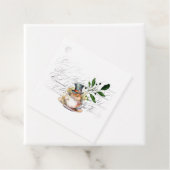 Victoriaans Muis in Theebeker Bedankjes Labels (In situ)