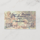 Victoriaans Music Angels van Hans Zatzka Visitekaartje (Voorkant)