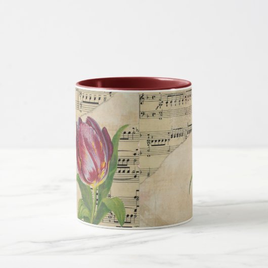 Victoriaans muziek Romance Tulps Mok (Midden)