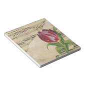 Victoriaans muziek Romance Tulps Notitieblok (Schuin)