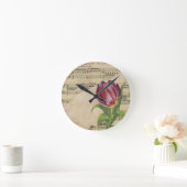  Victoriaans muziek Romance Tulps Ronde Klok (Huis)