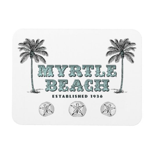  Victoriaans Myrtle Beach South Carolina Magneet (Horizontaal)