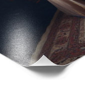 Victoriaans mysterieuze elegante vrouw foto afdruk (Hoek)