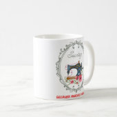 Victoriaans naaien Koffiemok (Voorkant rechts)