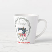 Victoriaans naaien Latte Mok (Rechts)