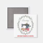  Victoriaans naaien Magneet (Voorkant / Achterkant)