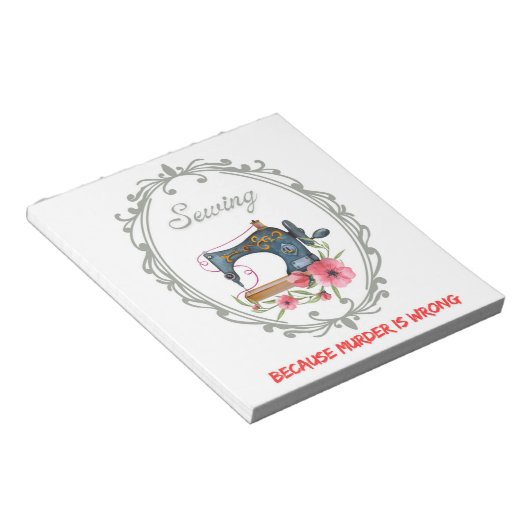  Victoriaans naaien Notitieblok (Schuin)