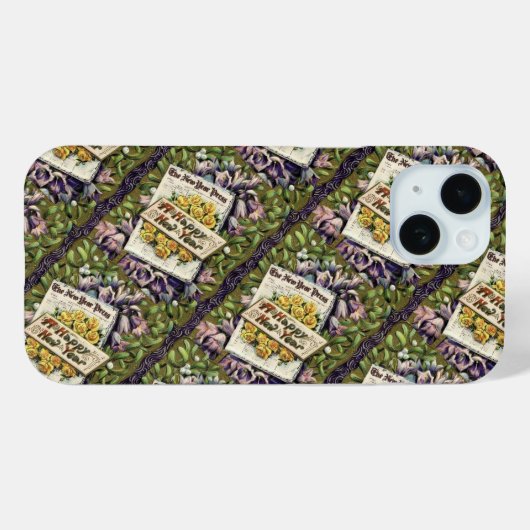 Victoriaans nieuwjaar Case-Mate iPhone Case (Achterkant (horizontaal))