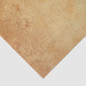  Victoriaans Noodlijdende Oranje Roest Abstract Tissuepapier (Detail)