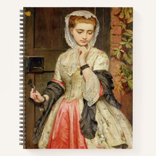   Victoriaans Notitieboek voor meisjes (Voorkant)