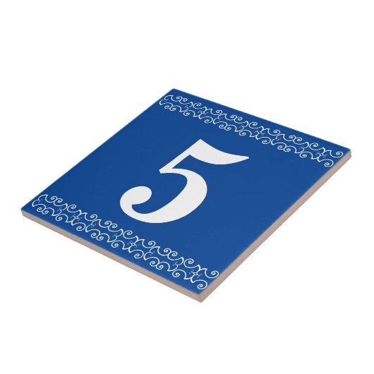 Victoriaans nummer tegeltje (Zijkant)