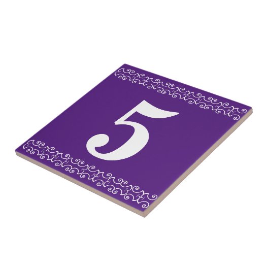 Victoriaans nummer tegeltje (Zijkant)