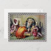  Victoriaans Odd Briefkaart (Voorkant / Achterkant)