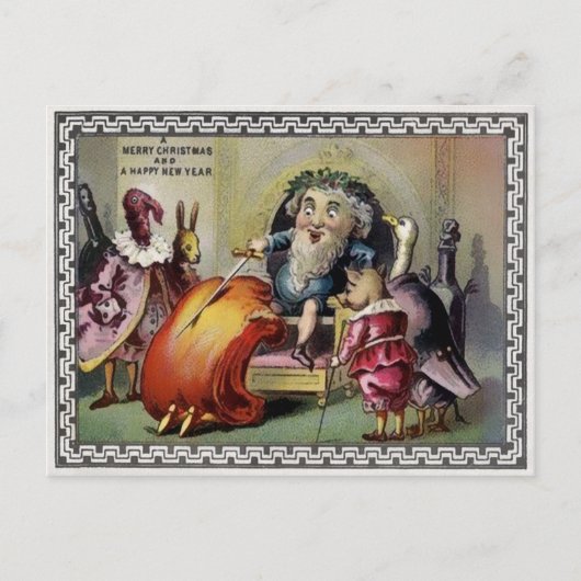  Victoriaans Odd Briefkaart (Voorkant)