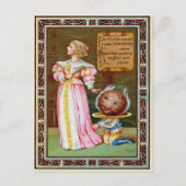  Victoriaans Odd Briefkaart (Voorkant)