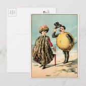 Victoriaans oesters en Briefkaart van Lemon (Voorkant / Achterkant)