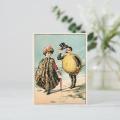 Victoriaans oesters en Briefkaart van Lemon (Staand voorkant)