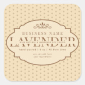 Victoriaans Old Fashion Candle Product Label (Voorkant)