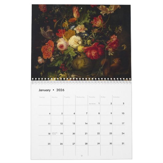  Victoriaans olieschilderijen Kalender (Jan 2026)