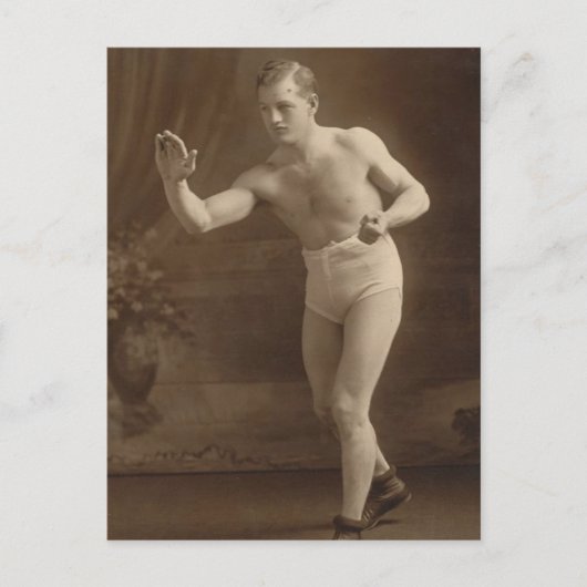 Victoriaans onderdelenmodel briefkaart (Voorkant)