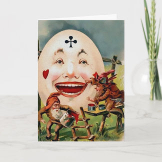  Victoriaans Oneven Paas Kaart