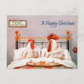 Victoriaans ontbijt in Briefkaart met kerstmis in  (Voorkant)