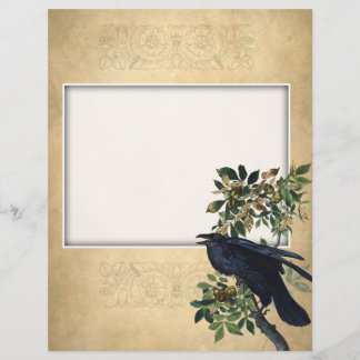 Victoriaans ontbinding van Raven - Gothic Realm Briefhoofd