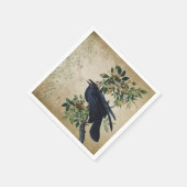  Victoriaans ontbinding van Raven - Gothic Realm Servet (Hoek)