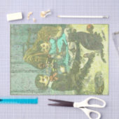 Victoriaans  ontkoppeling bevestigen tissuepapier (Craft)