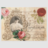 Victoriaans ontkoppeling tissuepapier (Voorkant)