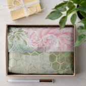 Victoriaans ontkoppeling van Floral Beehive Tissuepapier (Geschenk)