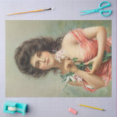 Victoriaans ontkoppeling van kunstwerken tissuepapier (Craft)