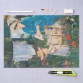 Victoriaans ontkoppeling van moeder en kind tissuepapier (Craft)