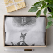 Victoriaans ontvlechting van halloween-kostuum tissuepapier (Geschenk)